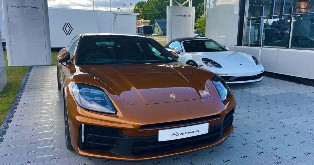 Norvic Guards Supporting Porsche at Norfolk Showground